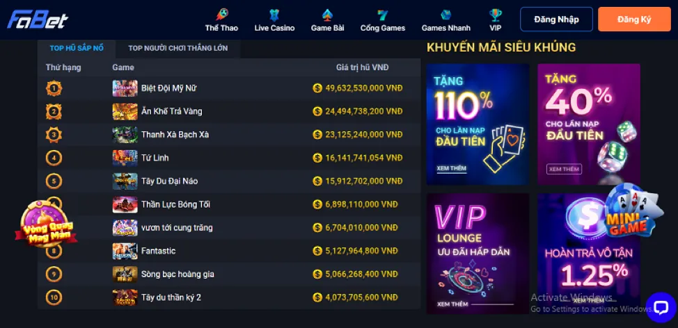 Trải nghiệm chơi game đỉnh cao tại 6ff2 nhà cái